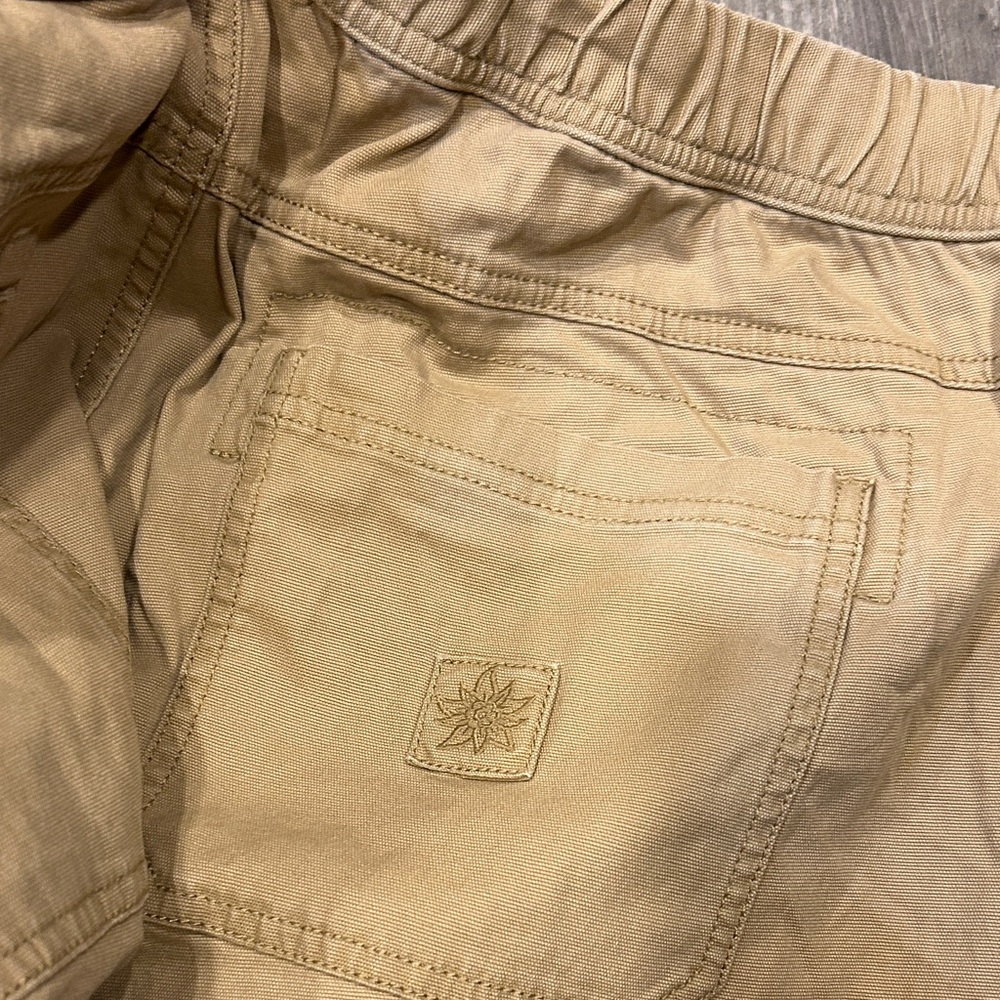 Alpine Design Women XL Hike Pant Sahara Sand Mid Rise Straight Leg Ankle Casual - Picture 4 of 8